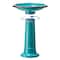 Glitzhome® 21.5" Faux Ceramic Tall Pedestal Birdbath